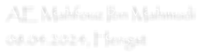AE Mahfouz Ibn Mahmudi 08.04.2024, Hengst