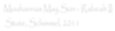 Mouhannas May Son - Rabeah II  Stute, Schimmel, 2011
